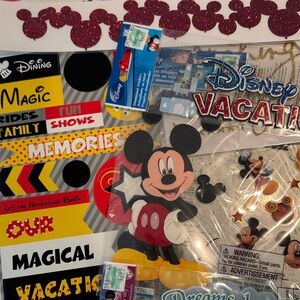 Disney Vacation Scrapbooking Lot